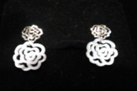 Pendientes flor